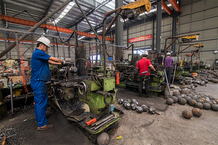 即墨网架配件车间